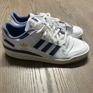 Adidas Forum CL Low White Crew Blue Gum Sz 14 Sneakers athletic shoes NWT